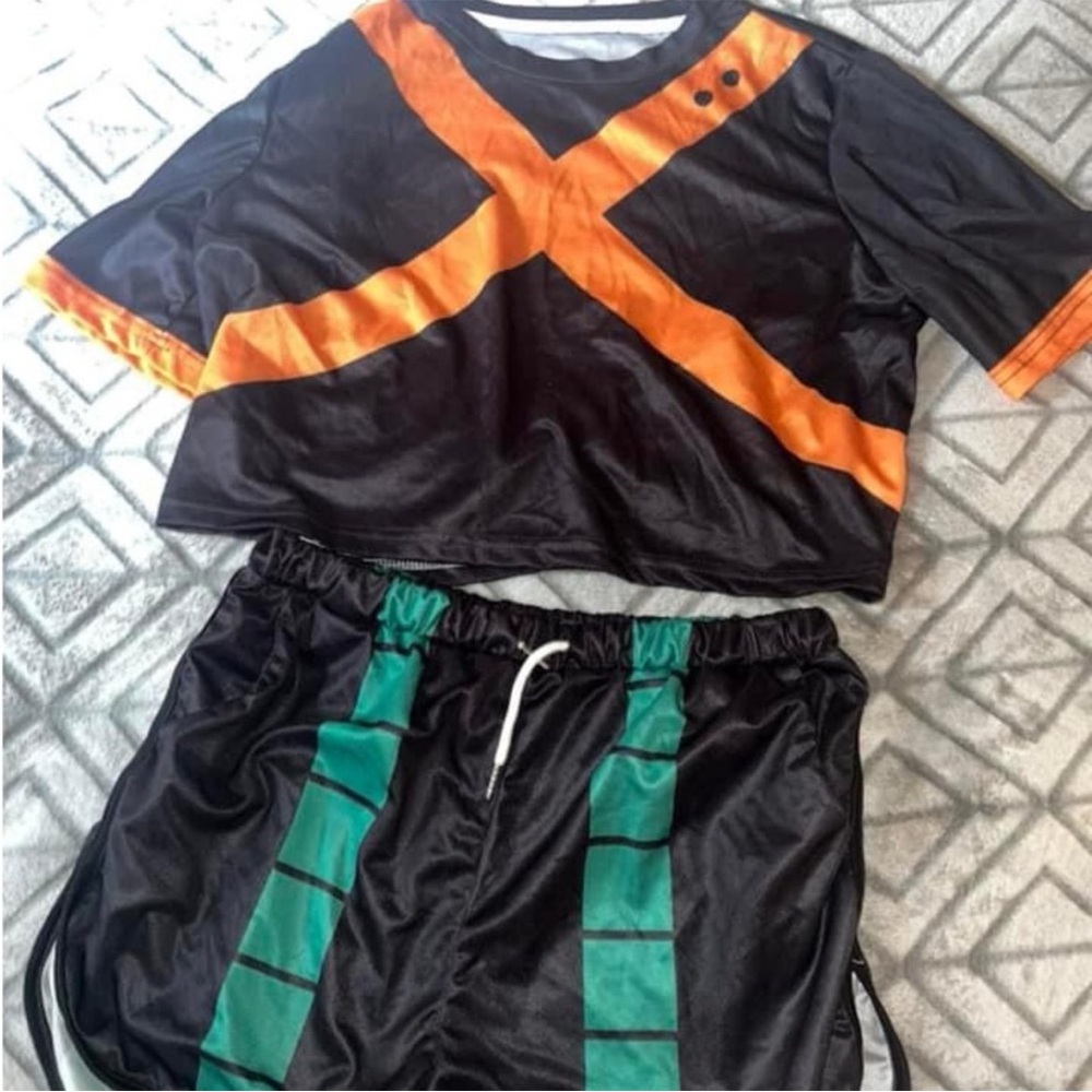 Bakugo crop top set resell